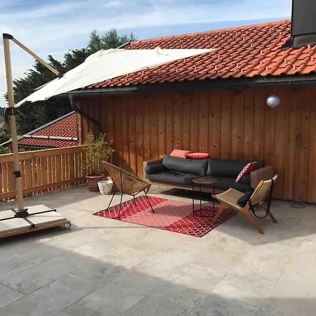 Apartment Alpen Lounge Leitzachtal - Grosse Urige Mit Dachterasse Und Bergblick Fischbachau
