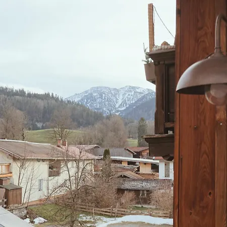 Lejlighed Alpen Lounge Leitzachtal - Grosse Urige Mit Dachterasse Und Bergblick *