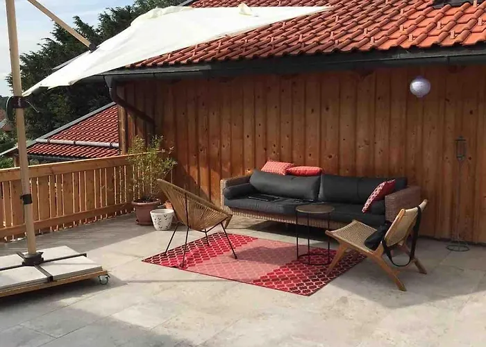 Apartment Alpen Lounge Leitzachtal - Große Urige Mit Dachterasse Und Bergblick Fischbachau