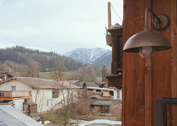 Апартаменты Alpen Lounge Leitzachtal - Grosse Urige Mit Dachterasse Und Bergblick *